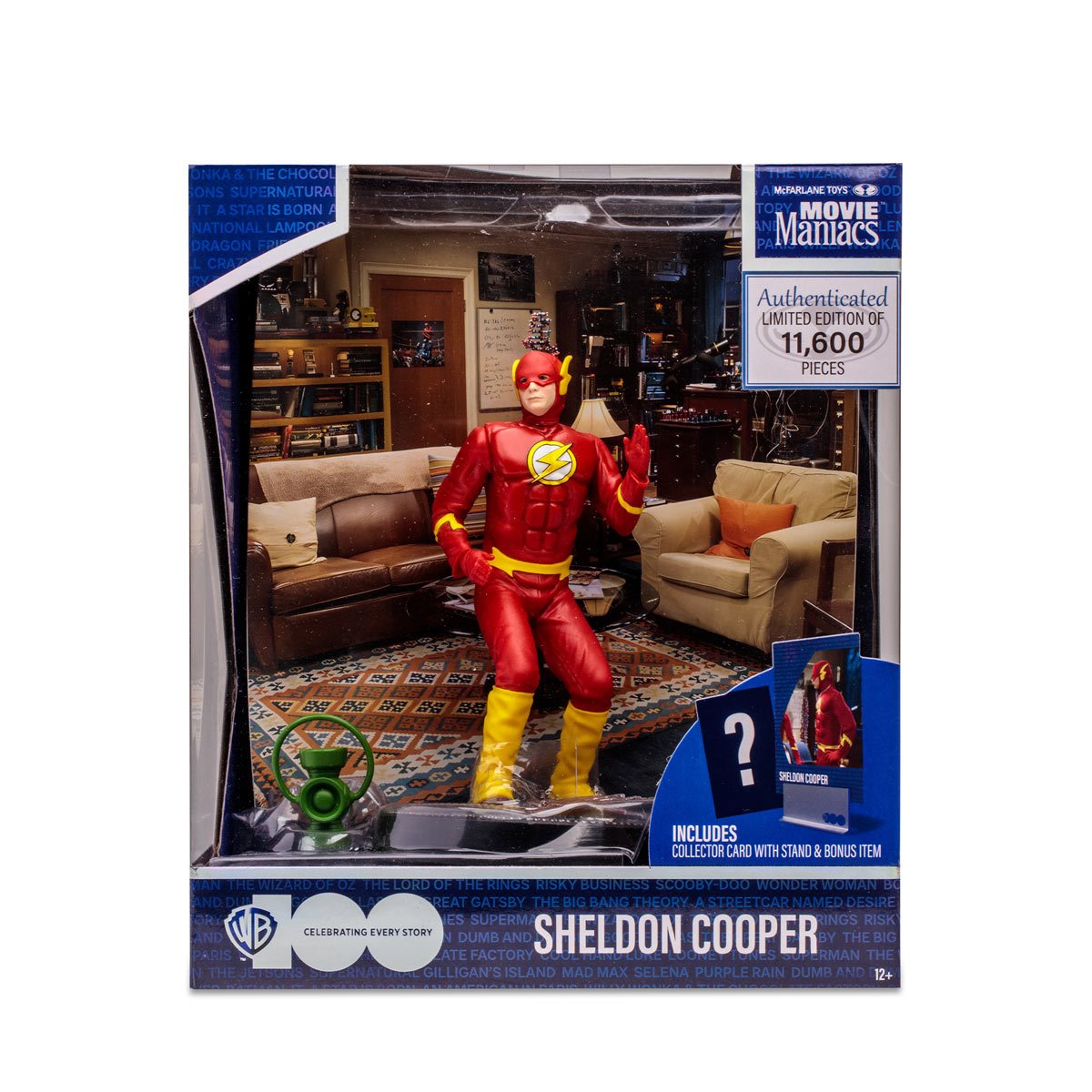 Movie Maniacs WB 100: The Big Bang Theory Sheldon Cooper Wave 5 Limited Edition 6-Inch Scale Posed Figure