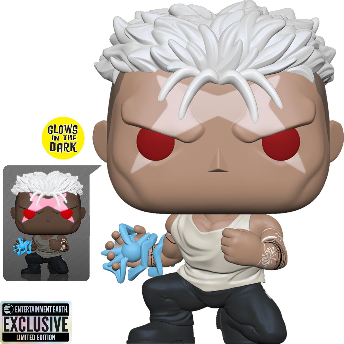 Fullmetal Alchemist: Brotherhood Scar Glow-in-the-Dark Funko Pop! Vinyl Figure #1486 - Entertainment Earth Exclusive