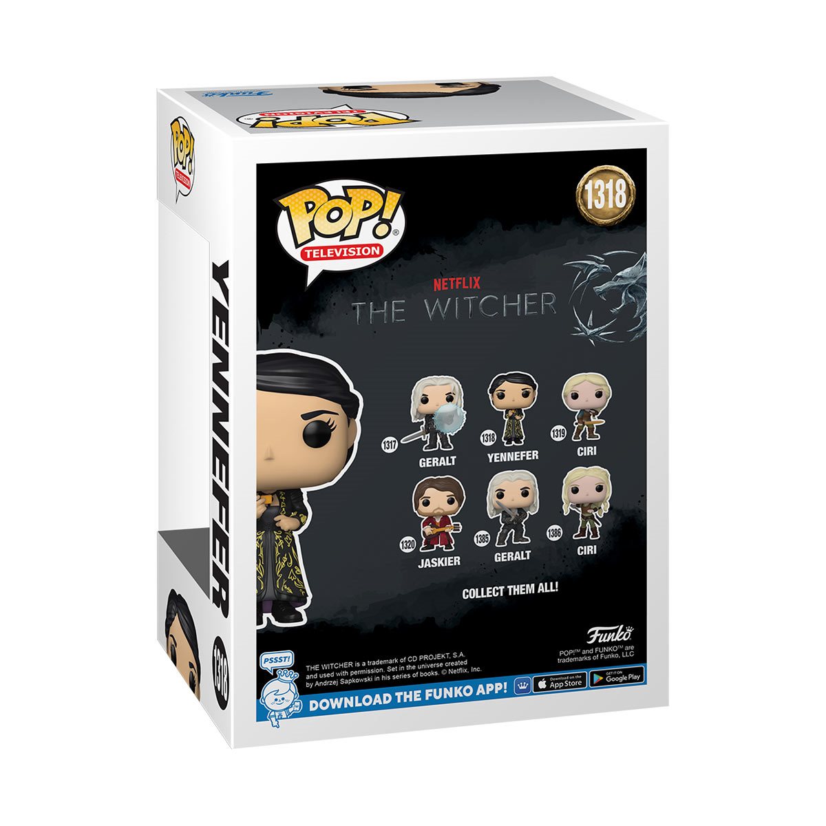 The Witcher Yennefer Funko Pop! Vinyl Figure #1318